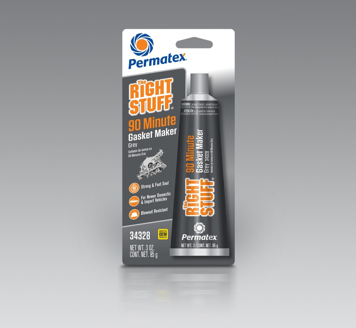 Permatex The Right Stuff 90 Minute Grey Gasket Maker Provides Excellent