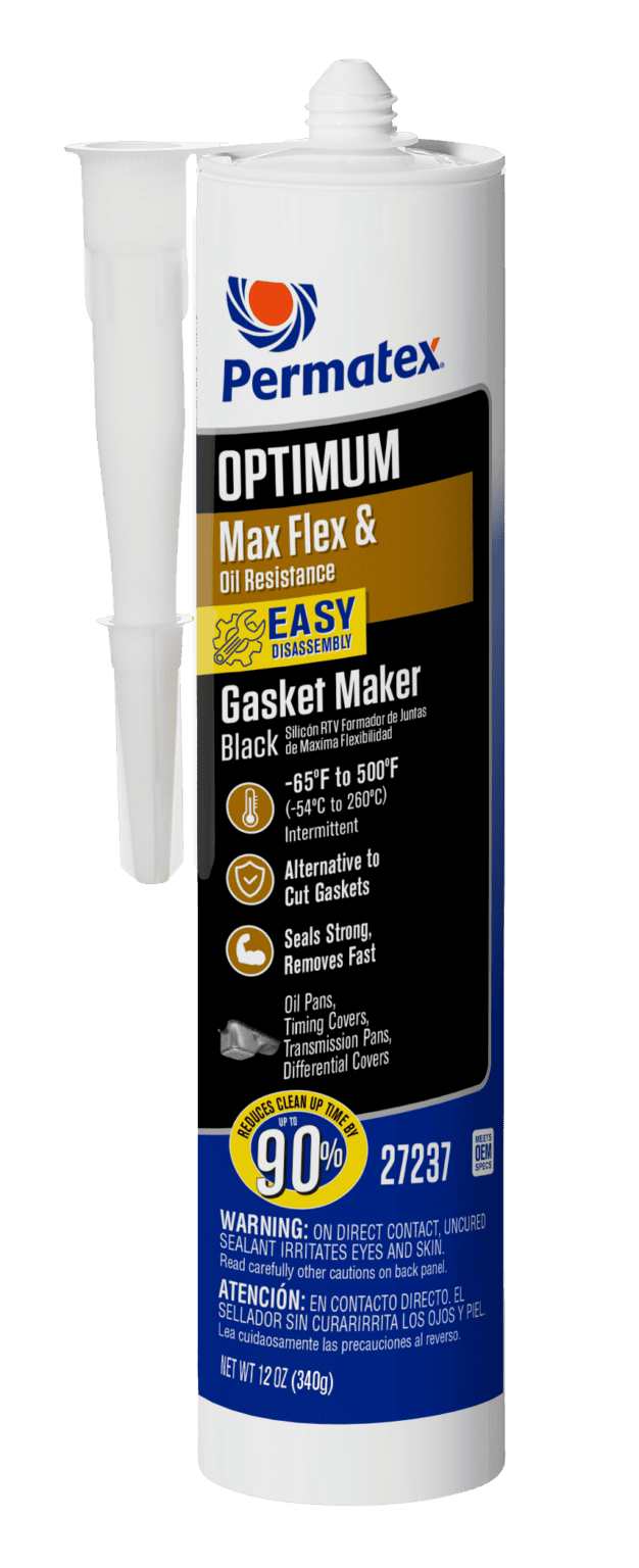 Permatex® Optimum EasyDisassembly Black RTV Silicone Gasket Maker, 12