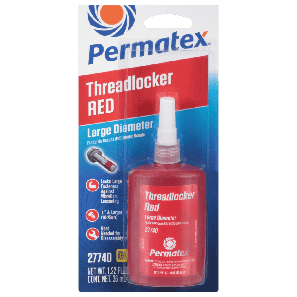 Permatex® Large Diameter Threadlocker Red, 36 ML Permatex