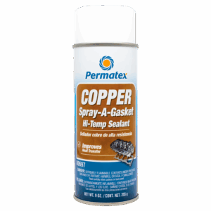 Permatex<span class="sup">®</span> Copper Spray-A-Gasket<span class="sup">®</span> High-Temp Sealant, 12 OZ