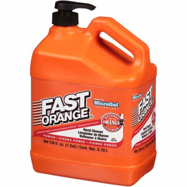 Fast Orange Hand Cleaner Wipes, Dual-Sided - 72 wipes
