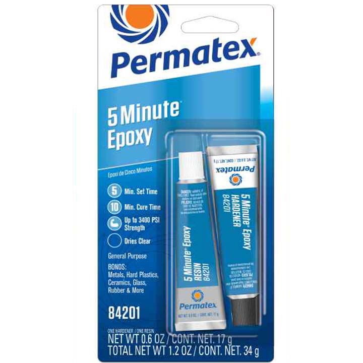 Permatex<span class="sup">®</span> 5 Minute Epoxy, 1.2 OZ