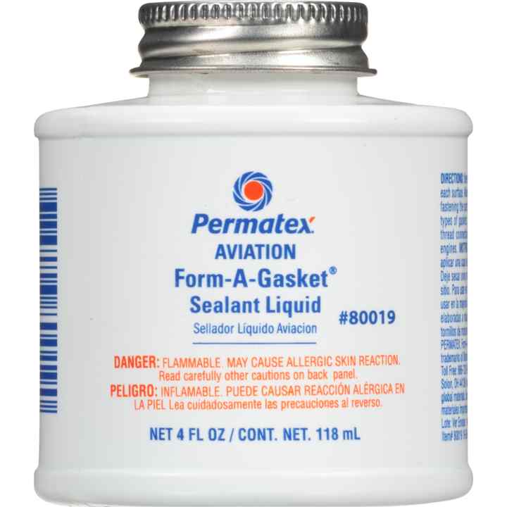 Permatex<span class="sup">®</span> Aviation Form-A-Gasket<span class="sup">®</span> No. 3 Sealant Liquid, 4 OZ