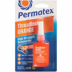 Permatex<span class="sup">®</span> High Strength Removable Threadlocker Orange, 10 ML