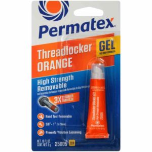 Permatex<span class="sup">®</span> High Strength Removable Threadlocker Orange Gel, 5 G