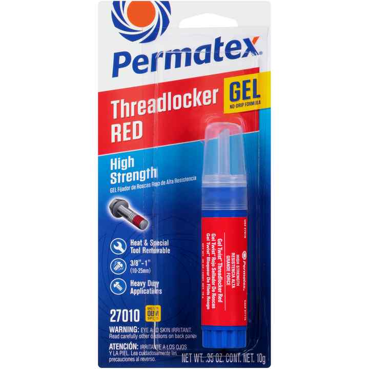 Permatex<span class="sup">®</span> High Strength Threadlocker Red Gel, 10 G