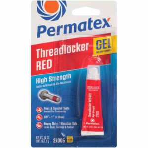 Permatex<span class="sup">®</span> High Strength Threadlocker Red Gel, 5 G