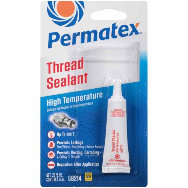 thumbnail image 2 of Permatex 80045 Pipe Thread Sealant 16 Oz Brush-Top Can - Pipe Joint Compound 2 of 5