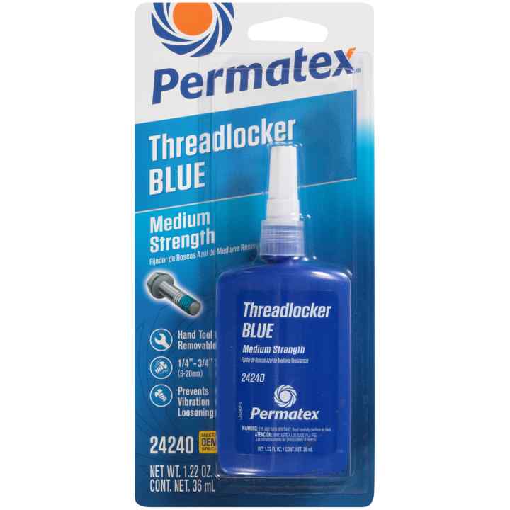 Permatex<span class="sup">®</span> Medium Strength Threadlocker Blue, 36 ML