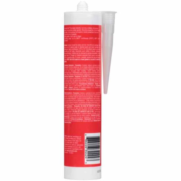 Permatex<span class="sup">®</span> The Right Stuff<span class="sup">®</span> Red 1 Minute Gasket Maker, 10 OZ - Image 2