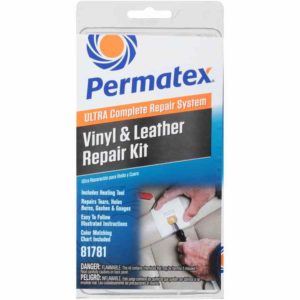 Permatex Complete Repair System Ultra Vinyl & Leather Repair Kit, 17-Pack  at Tractor Supply Co.