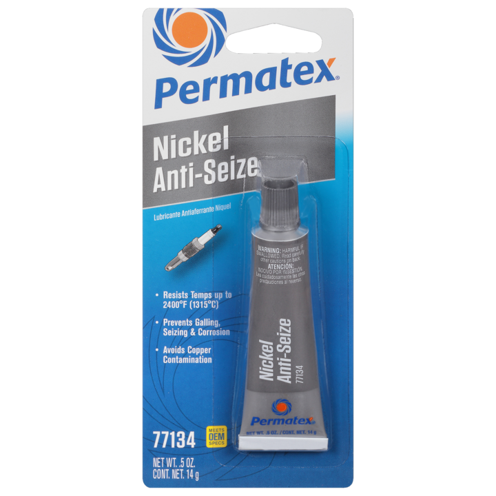 Permatex<span class="sup">®</span> Nickel Anti-Seize Lubricant, .5 OZ