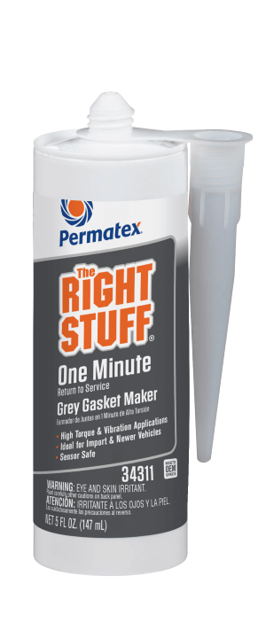 Permatex<span class="sup">®</span> The Right Stuff<span class="sup">®</span> Grey 1 Minute Gasket Maker, 10 OZ
