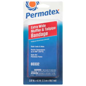 Pack of 12 in. 84 sq Permatex 80331-12PK Muffler and Tailpipe Bandage 