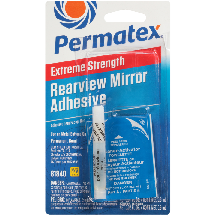 Permatex Professional Strength Rearview Mirror Adhesive 
