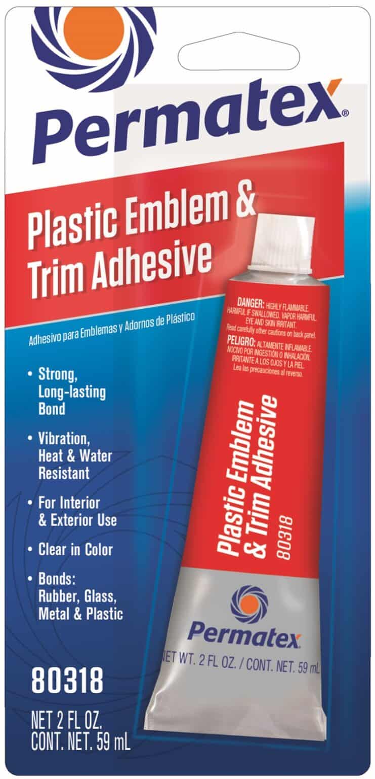 Permatex® Plastic Emblem & Trim Adhesive 2 oz Permatex
