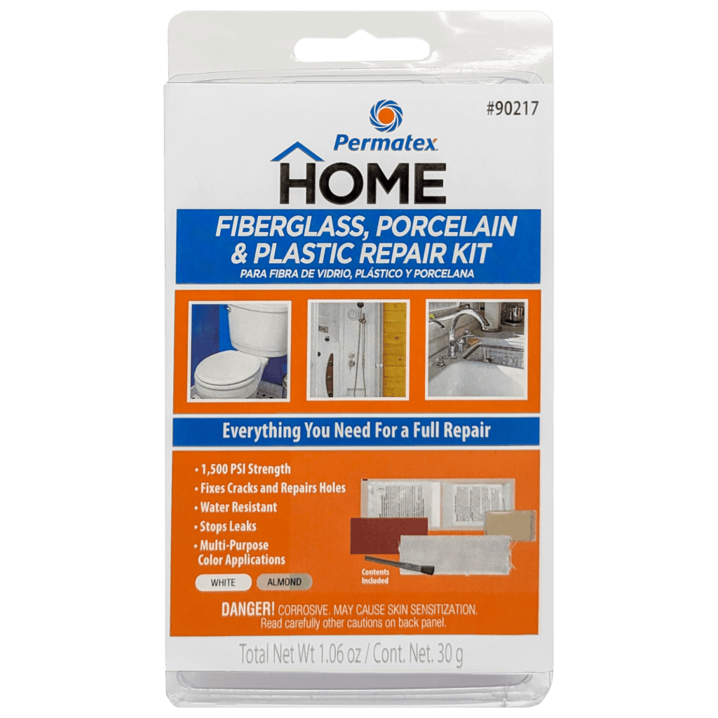 Permatex® Home Fiberglass, Porcelain & Plastic Repair Kit 90217 Permatex
