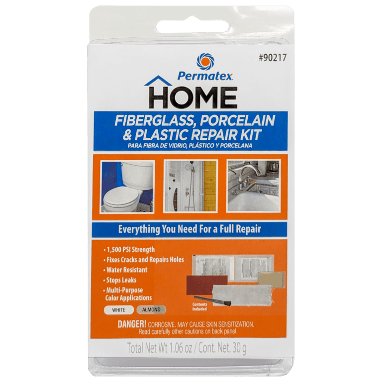 Permatex® Home Fiberglass, Porcelain & Plastic Repair Kit 90217 Permatex