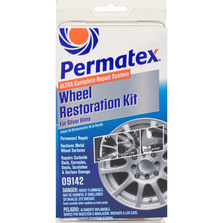 Permatex ® Wheel Restoration Kit Silver Permatex