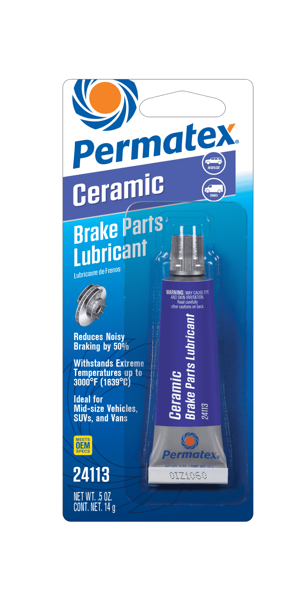 Permatex® White Lithium Grease, 10.75 OZ - Permatex