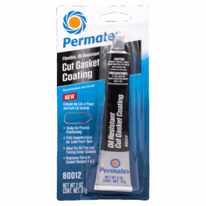 Permatex® Black Cut Gasket Coating, 2 oz, 80012