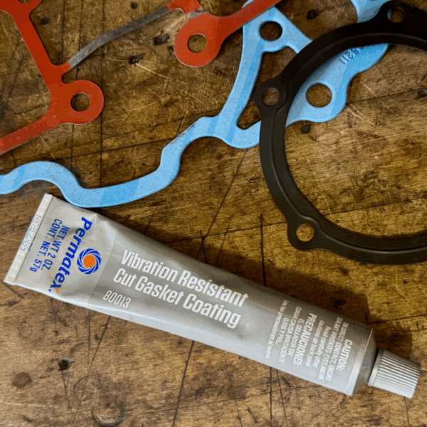 Permatex® Grey Cut Gasket Coating, 2 oz, 80013 - Image 2