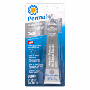 Permatex® Grey Cut Gasket Coating, 2 oz, 80013