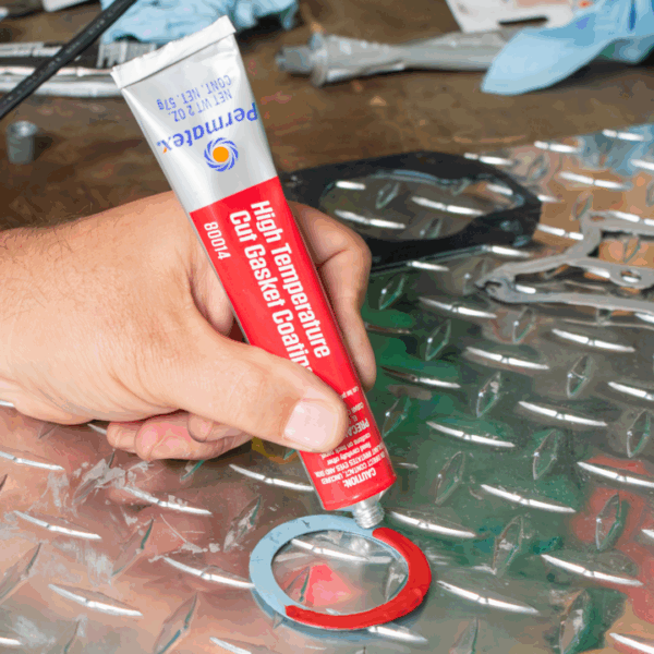Permatex® Red Cut Gasket Coating, 2 oz, 80014 - Image 3